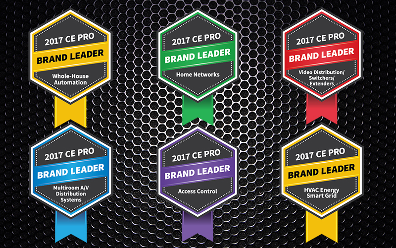 CONTROL4 NAMED LEADING HOME CONTROL BRAND FOR 3RD YEAR IN A ROW: 