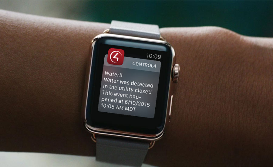 Control4 Control4 iWatch Interface Control4 iWatch Interface