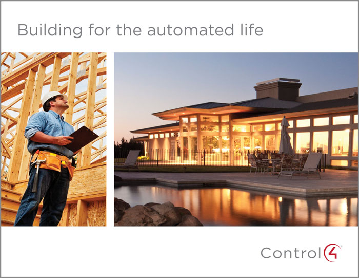 Smart Home Systems For Builders Control4 Home Automation