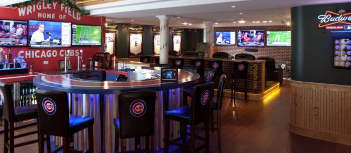 home automation sports man cave