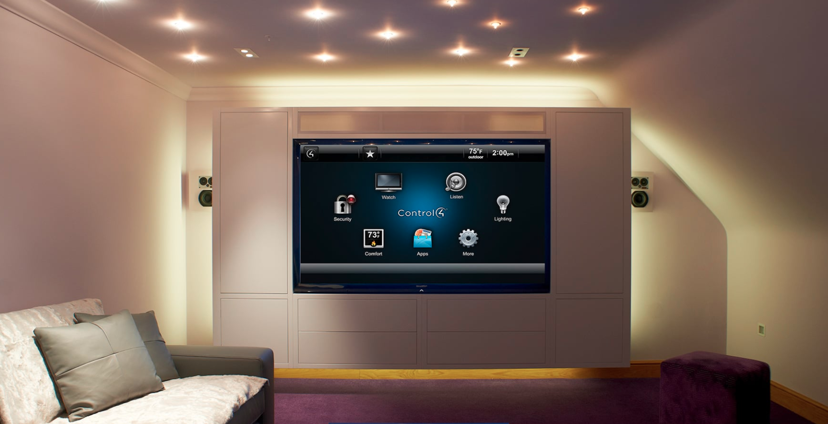 Smart home lighting shop system