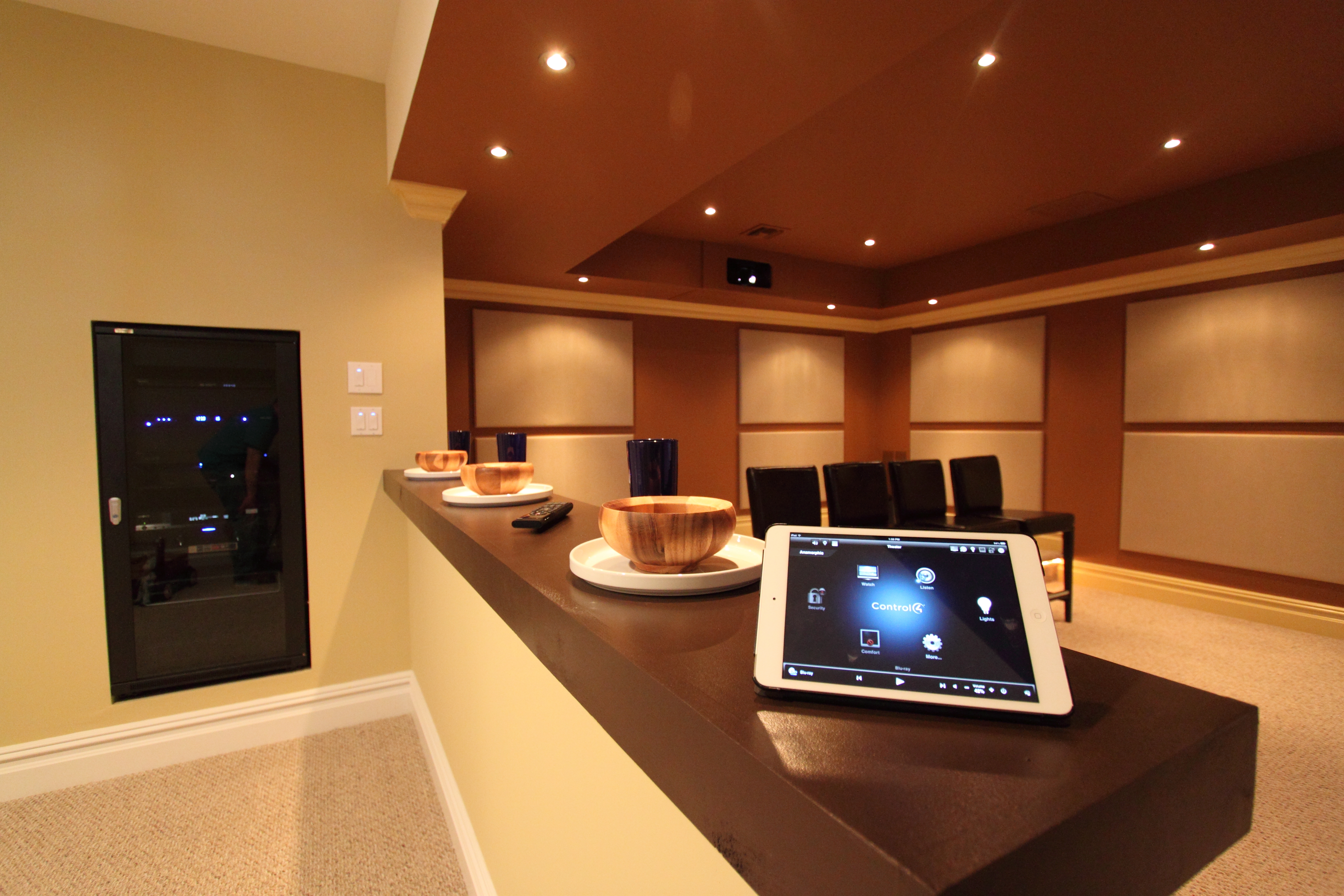 Lighting—An Important Component to a Home Theater Experience: 