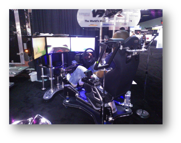 VRX and D-Box Racing Simulator