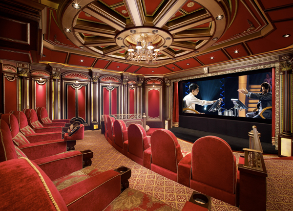 Contro4 Home Theater Control4 Automated Home Theater