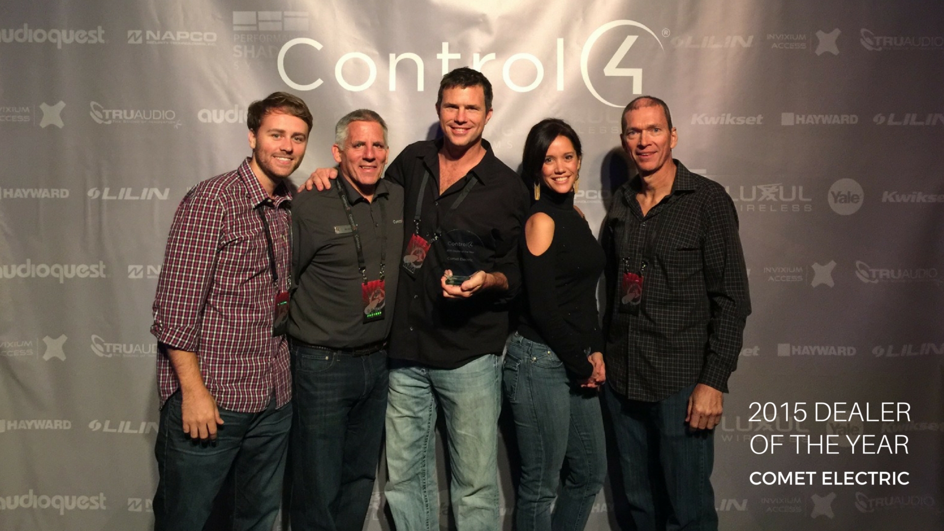 Control4 Celebrates Another Year of Dealer Growth with 2015 Dealer Awards of Excellence: cedia, cedia 2015, control4 dealers, 