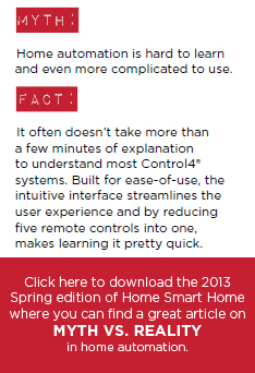 Control4 Home Automation Myth VS Reality