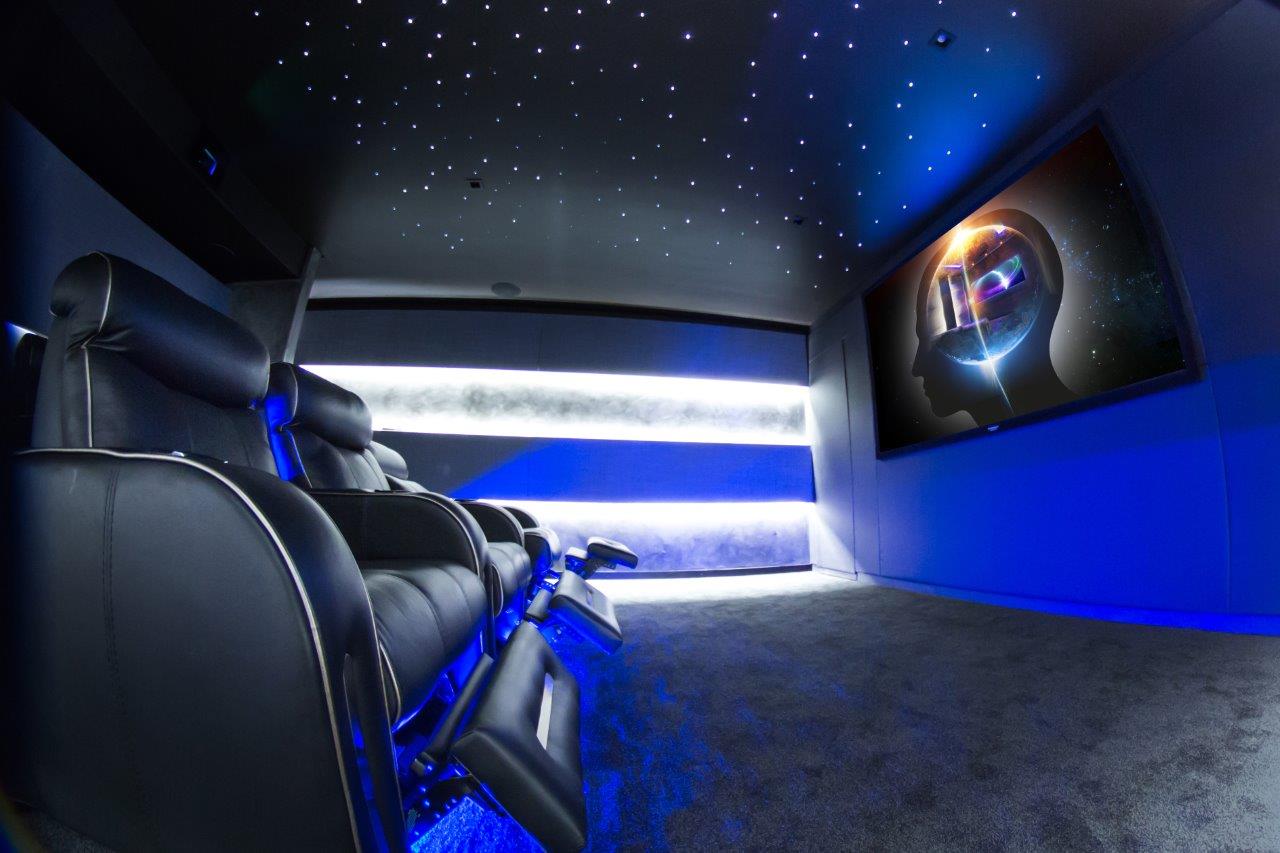 The New Frontier in Cinema: An Immersive Home Theater: 4k, home theater, man cave, media distribution, 